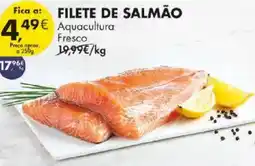 Pingo Doce Filete de salmão  aquacultura fresco promoção