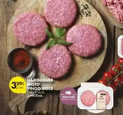 Pingo Doce Hambuguer misto pingo doce promoção