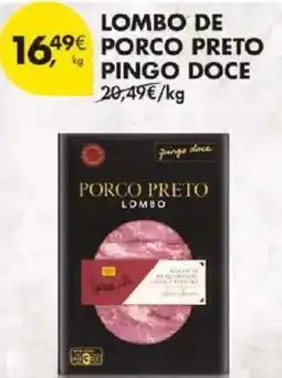 Pingo Doce Lombo de porco preto pingo doce promoção