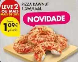 Pingo Doce Pizza dawnut promoção