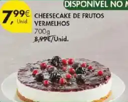 Cheesecake de frutos vermelhos