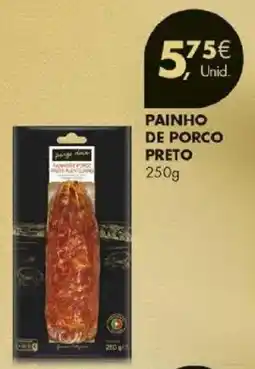 Pingo Doce Painho de porco preto promoção