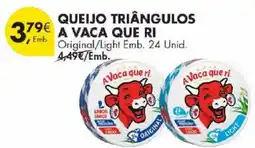 Pingo Doce Queijo triângulos  a vaca que ri promoção