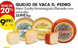 Pingo Doce Queijo de vaca d. pedro promoção