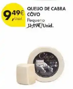 Pingo Doce Queijo de cabra covo promoção