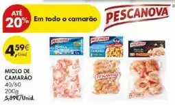 Pingo Doce Miolo de camarão 40/60 promoção