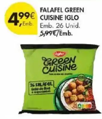 Pingo Doce Falafel green cuisine iglo promoção