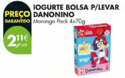 Pingo Doce Iogurte bolsa p/levar danonino promoção