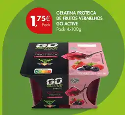 Pingo Doce Gelatina proteica de frutos vermelhos go active promoção