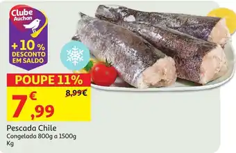 Auchan Pescada Chile promoção