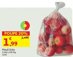 Auchan Maçã Gala promoção