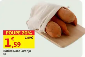 Auchan Batata Doce Laranja promoção