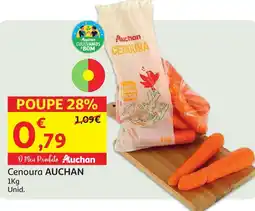 Auchan Cenoura AUCHAN promoção