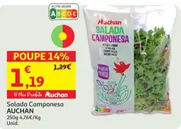 Auchan Salada Camponesa AUCHAN promoção