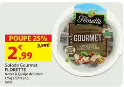 Auchan Salada Gourmet FLORETTE promoção