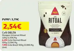 Auchan Café DELTA Moagem Universal Ritual promoção