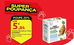 Auchan Comida Húmida p/ Gato GOURMET promoção