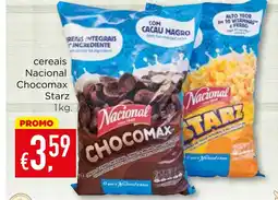 Bolama cereais Nacional Chocomax Starz promoção