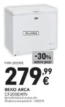 Radio Popular Beko arca CF200EWN promoção