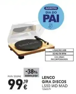 Radio Popular Lenco gira discos promoção