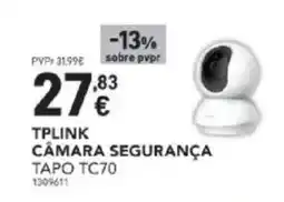 Radio Popular Tplink câmara segurança tapo tc70 promoção