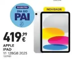 Radio Popular Apple ipad 11 128GB 2025 promoção