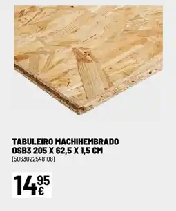 Brico Depôt Tabuleiro machihembrado osb3 promoção
