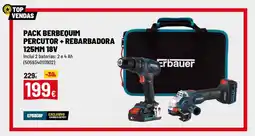 Brico Depôt Pack berbequim percutor + rebarbadora promoção