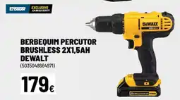 Brico Depôt Berbequim percutor brushless dewalt promoção