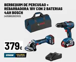 Brico Depôt Berbequim de percusao + rebarbadora 18v promoção