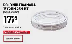 Brico Depôt Rolo multicamada promoção