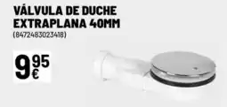 Brico Depôt Válvula de duche extraplana promoção