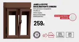 Brico Depôt Janela em pvc oscilobatiente embero promoção