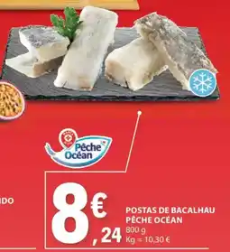 E.Leclerc Postas de bacalhau pêche océan promoção