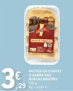 E.Leclerc Pastéis de chaves o sabor das nossas regiões promoção