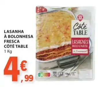 E.Leclerc Lasanha à bolonhesa fresca côté table promoção