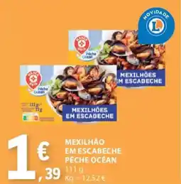 E.Leclerc Mexilhões em escabeche pêche océan promoção
