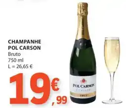 E.Leclerc Champanhe pol carson bruto promoção