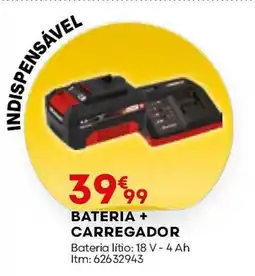 Bricomarché Bateria + carregador promoção