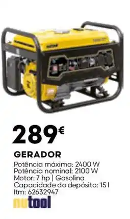 Bricomarché Gerador promoção