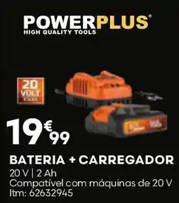 Bricomarché Bateria + carregador promoção