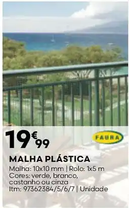 Bricomarché Malha plástica promoção