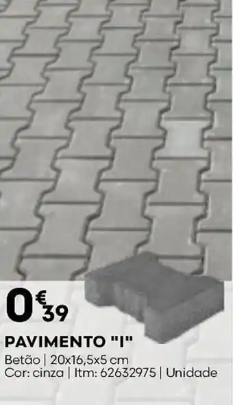 Bricomarché Pavimento "I" promoção