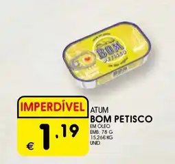 Meu Super Atum bom petisco em óleo promoção