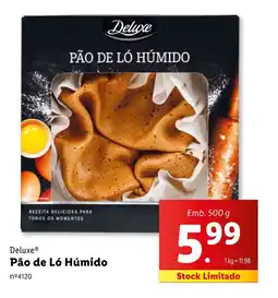Lidl Deluxe Pão de Ló Húmido promoção