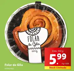 Lidl Folar de Gila promoção