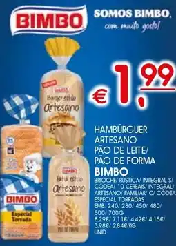 Meu Super Hamburguer artesano pão de leite/ pão de forma bimbo promoção