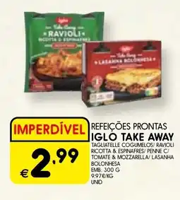Meu Super Refeições prontas iglo take away promoção