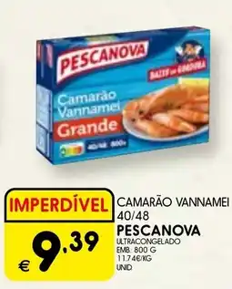 Meu Super Camarão vannamei 40/48 pescanova promoção