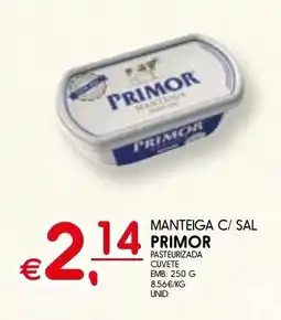 Meu Super Manteiga c/ sal primor pasteurizada cuvete promoção